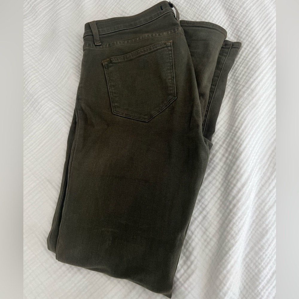 Principle Denim Inventory Green Skinny Jeans- size 30